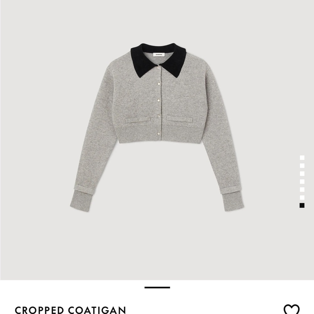 brand new tags
Cropped shirt-style coatigan xl. - Picture 8 of 8